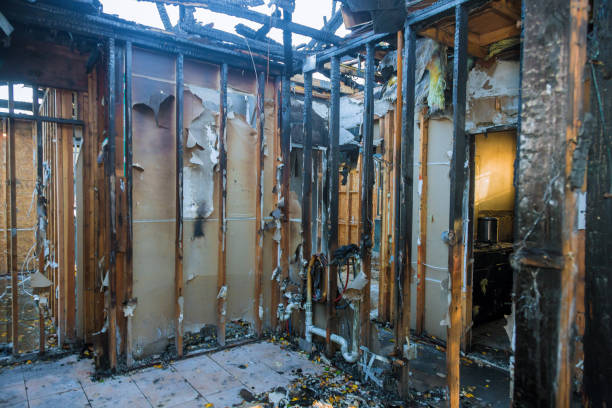 Professional Fire Damage Repair technician working in Collegeville, PA